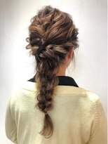 美容室 パルス 静岡鷹匠店(PALS) 【静岡鷹匠】小顔大人アレンジ*人気の編みおろしスタイル*