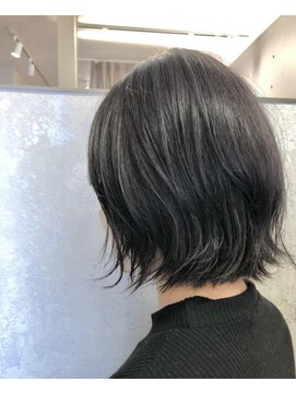 ロアン 福津店(roan) 外ハネ×グレージュ