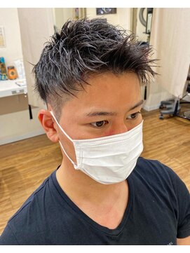クレア 能見台(CREA) 横浜メンズヘアビジネスツーブロック刈り上げアップバングヘア
