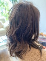 クーラクール(coeur a coeur.)&nbsp;ほんのり明るいアッシュ系カラーで大人髪！