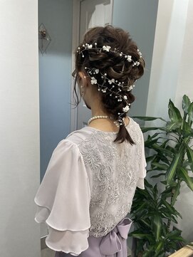 トゥーリ 薬院店(tuuli) tuuli miyu 編みおろしアレンジ