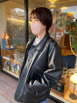 ヘア プロデュース キュオン(hair produce CUEON.) 大人可愛い２０代３０代４０代　コンパクトショート