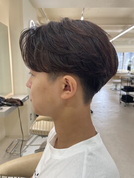 ニコ トウキョウ ヨコハマ(nico) センターパート/シースルーマッシュ/ニュアンスパーマ