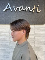 ソワ 四日市(soie)&nbsp;【soie井上】メンズ/ミルクティーベージュ/ブリーチ