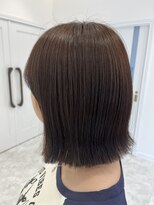 モア 岡崎(more)&nbsp;外はねボブ×マロンベージュ