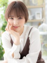 カバーヘア イヴ 戸頭店(COVER HAIR EVE)&nbsp;大人かわいいアースカラーマッシュショートh3戸頭20代30代40代