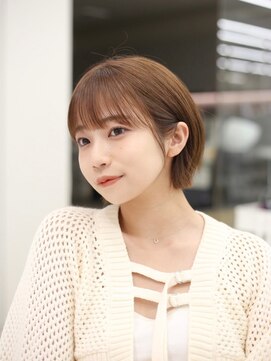 コア 表参道(COA) ボブヘア/レイヤーカット/ウェットヘア/オリーブベージュ/表参道