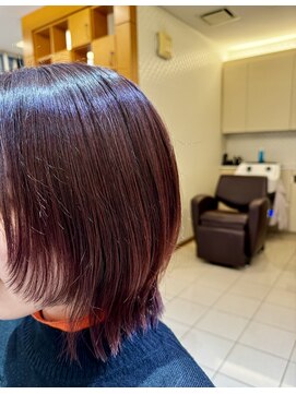 ヴィサージュプラス(VISAGE plus) 顔周りレイヤー×チェリーブラウン