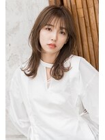 トッカ ヘアアンドトリートメント 難波店&nbsp;レイヤーロングセミディ姫カットワンカールシアーカラー