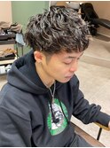 【パーマでイメチェン★】スパイラルカール×ツーブロック