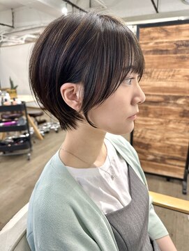 ルアン 上通り(ruen) 熊本ショート　丸みショート　熊本美容室　熊本上通り　髪質改善