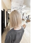 white blond