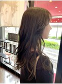 アッシュオリーブカラー