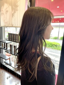 シャンプーボーイアネックス(SHAMPOO BOY Annex) アッシュオリーブカラー