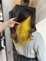 ヴァイス 渋谷店(VAICE)&nbsp;推しカラー/イエロー/インナーカラー