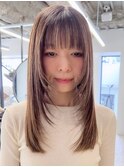 フェイスレイヤー/髪質改善酸熱トリートメント/ハイライトカラー