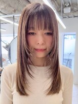 ニュアージュ 表参道 南青山(Nuage’) フェイスレイヤー/髪質改善酸熱トリートメント/ハイライトカラー