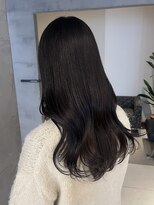 エミュ 伏見 国際センター(emu) アッシュグレージュ/髪質改善カラー/バイカルテトリートメント