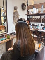 ゴデーレ(GODERE)&nbsp;透け感ストレート艶髪ロングスタイル髪質改善トリートメント