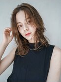 【GEEKS渋谷】ショコラグレージュ/20代30代/顔周りレイヤー/小顔