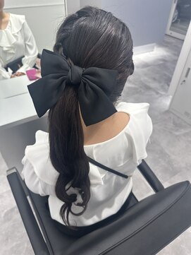 ザイン(Sein) あみかちゅサイドテール【小山市/ヘアアレンジ/アップスタイル】