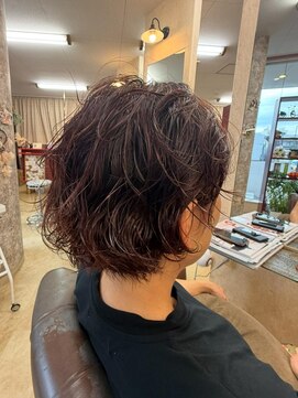 スーペリオル(Superior) パーマ/大人ショート/ダブルインナーケア