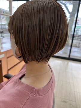 フェリア サウスガーデン(felia southgarden) 丸み美人◎前下がりショートスタイル×30代40代