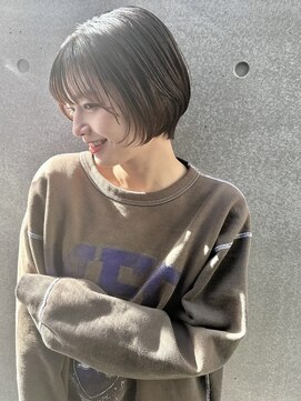 オアシス 表参道(OASIS) ハンサムショート×ベージュブラウン