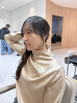 【哉汰】本物の似合わせ顔周りカット/レイヤー/セミロング20代