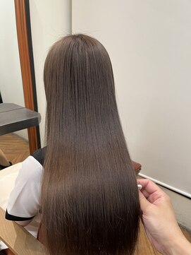 【innocence】西宮/髪質改善美髪矯正/髪質改善カラー@宮本