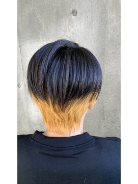 インナーカラー×カット20代/30代/40代