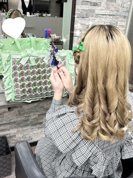 オズ 梅田店(OZ) 羊ヘア量産巻き