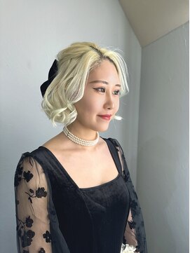 ロットアニバース(lott annibirth) 【髪質改善】ボブハーフアップ/