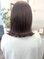 ナチュラル 南越谷店(Natural)&nbsp;【瀧本】外ハネボブ/ピンク