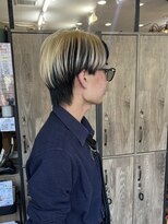 美容室ポール 西葛西店(PAUL)&nbsp;西葛西ハイトーンボブ/ぱつっとボブ