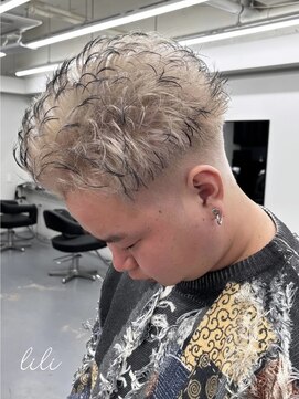 アンドメゾンオム(&Maison. homme) LILI/スパイキーショート/ハイトーン/デザインカラー/加古川