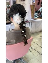 ミーネピンク 行徳(Miene Pink)&nbsp;ヘアアレンジ＊まとめ髪＊浴衣着付☆_Pink行徳駅 妙典駅 浦安駅