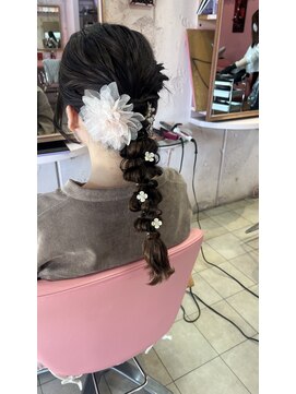 ミーネピンク 行徳(Miene Pink) ヘアアレンジ＊まとめ髪＊浴衣着付☆_Pink行徳駅 妙典駅 浦安駅