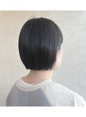 【CASA.mio】オリーブグレーミニボブ