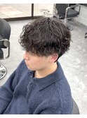 波巻きスパイラルパーマ