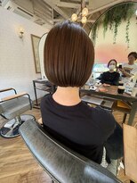 バーチ ウシワカマル(BIRCH ushiwakamaru)&nbsp;似合わせ切りっぱなしボブ☆圧倒的技術の切りっぱなしボブ