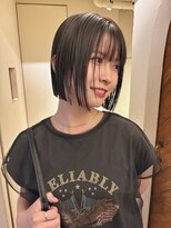 ローマー 明治神宮前 渋谷(ROAMER) 表参道切りっぱなしボブボブパーマショートカットボブレイヤー