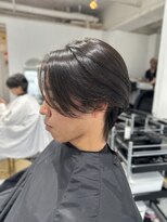 ボルド(Bordo) 曲がる縮毛矯正でつくるニュアンスセンターパート