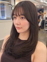 アビー(ABBEY)&nbsp;ミディアムレイヤー大人可愛い顔まわり