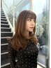 【白髪染めもOK】リタッチ＋髪質改善トリートメント ￥6,480［リタッチ］　　