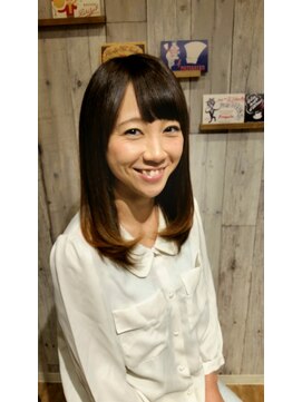 ヘアサロン クスクス(HAIR SALON QSQS) ナチュラルワンカールストレート