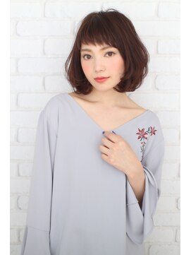 ヘアーズ ギュゼルバヤン(hair’s Guzel Bayan) アシメバングエアリーボブ Aラインボブ
