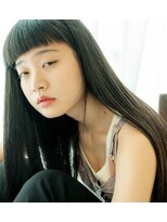 タイム(Time)&nbsp;☆目を惹く☆オン眉ストレート