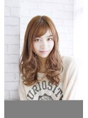 艶ベージュミックス巻き