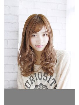 ヘアーアンドスマイル バル(hair&smile Baru) 艶ベージュミックス巻き